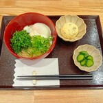 和cafe ととのま - 温玉薬味そうめん※期間限定