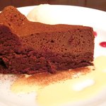 モンテ - ランチコース 1625円 のガトーショコラ