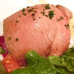 モンテ - ランチコース 1625円 の鶏レバーのパテ ポルト酒風味 はちみつを添えて