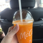 マクドナルド - ドリンク写真:マンゴースムージー