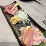 sakeとate かわしま - 鳥刺し