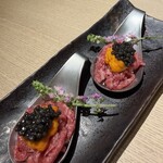 焼肉 神楽 - ユッケ