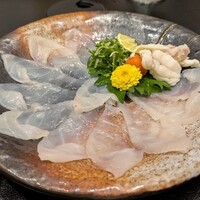 泳ぎとらふぐ活蟹料理 あじ平 - 