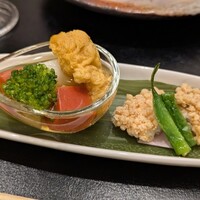 泳ぎとらふぐ活蟹料理 あじ平 - 