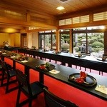 京料理　宮前 - 会席によっては和室に椅子・テーブルのしつらえも