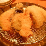 天ぷら２皿目
