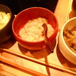 天ぷらめし 金子半之助  - 箸休め食べ放題３種類