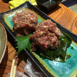 季節料理車屋 - カツオのなめろう