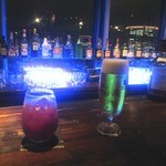 ダイナミックキッチン＆バー 燦 - 本日は夜景を望むカウンター席　　　　　　　2015/4月