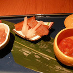 Ginza Terayama - 珍味3点盛