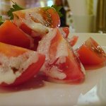 シシリヤ - トマトと大根おろしのサラダ　アップ