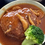 コミュニティカフェヒッポポ - 本日のきままランチ(\1,350)　煮込みハンバーグ