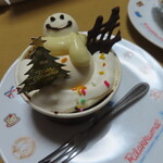 パティスリー　一菓だんらん - 雪だるまのｹｰｷ