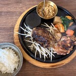 炭火ハンバーグ 肉焼き亭 - 