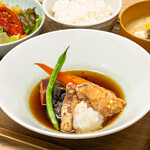 みのりカフェ - 料理写真:本日の国産魚と産直旬野菜の揚げびたし