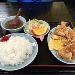 中華料理 東雲飯店 - から揚げランチ700円