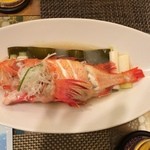 知床第一ホテル - 金目の酒蒸し