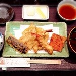 天ぷら ひさご - サービス定食（平日限定）1100円