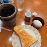 カヤマ珈琲 - モーニング（アイスコーヒー）　480円（税込）