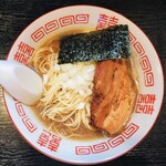 中華ソバ 伊吹 - 角煮みたいなチャーシューがドーン！っと乗ってます