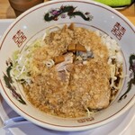 中華そば ふぶ - 料理写真:まぜめん中＋せあぶら増し　850＋100円