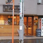 モルゲンベカライ - 畑の真ん中にお店はあります。