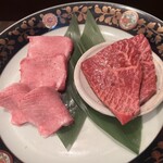 SATOブリアン - 松坂牛厚切りたん　薄切りたん　鹿児島黒牛かいのみ
