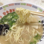 丸星ラーメン - 麺。