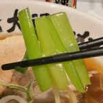 大福ラーメン - 小松菜リフト