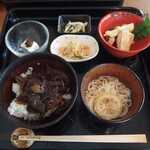 大和牛 丼の店 件 - 料理写真:大和牛どんぶり定食