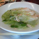 風龍 錦糸町店 - エビワンタン翡翠麺