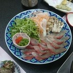 Oku I Ne Onsen Aburaya Honkan - 旬の地魚しゃぶしゃぶ