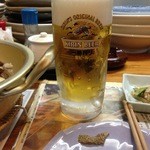 Ishidaya - こちらのお店はビールが進むようです