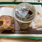 マクドナルド - ドリンク写真:朝マック　マックグリドル　ベーコンエッグ