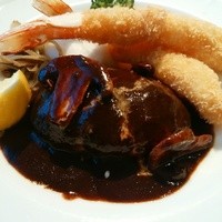 厳選洋食さくらい - ハンバーグ＆えびフライ