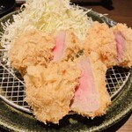 とんかつ 16 - ヒレ60g3種（白河高原清流豚・やごろう黒豚・氷室豚）