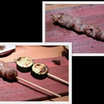 池袋 はなれ - もも・ズッキーニ・せせり