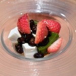 池袋 はなれ - 酒粕と抹茶とみつまめ