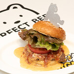 PERFECT BEER KITCHEN - 料理写真:ビアチーズバーガー