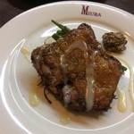 鶏モモ肉のコンフィ850