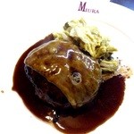 洋食 三浦亭 - グリエールチーズハンバーグ