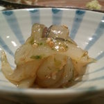 すし匠 - サヨリの和え物・・。