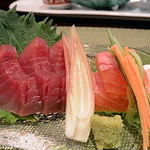 和食しん堀 - まぐろとサーモン