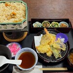 お食事処 幸 - 磯めし天ぷら定食