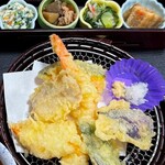 お食事処 幸 - 磯めし天ぷら定食