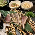 山陰鮮魚とわら焼き 隠岐楽 - 初ガツオなのであっさり