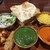 Piple - 料理写真:ディナーＢセット（ほうれん草のカレー・バターチキンカレー選択）