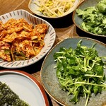 韓国旬菜ハル - 前菜盛り合わせ
