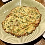 韓国旬菜ハル - えごまと白髭ねぎのチヂミ