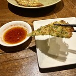 韓国旬菜ハル - えごまと白髭ねぎのチヂミ
